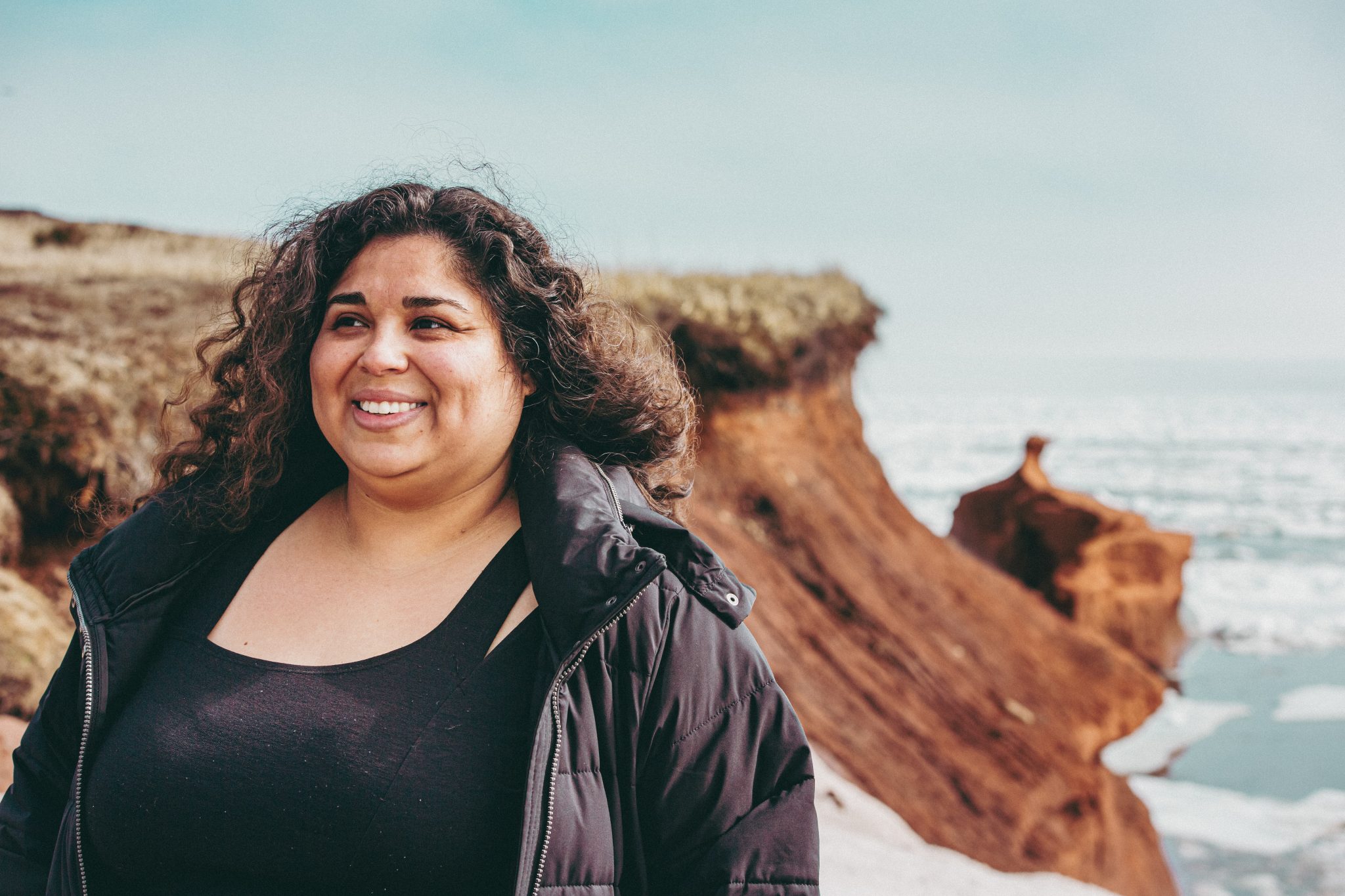 Janeth Lopez aux Îles-de-la-Madeleine, par Visages régionaux