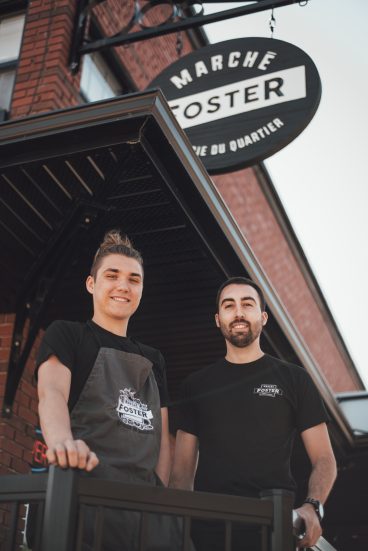 Marché Foster dans la ville de Waterloo, sur la rue Foster