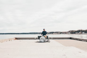 Julien Blais, drummer dans le Bas-Saint-Laurent, pour le balado On le Fait, par Visages régionaux