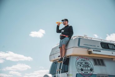 Olivier Marcoux de Bromont Campervan, à Brome-Missisquoi, par Visages régionaux