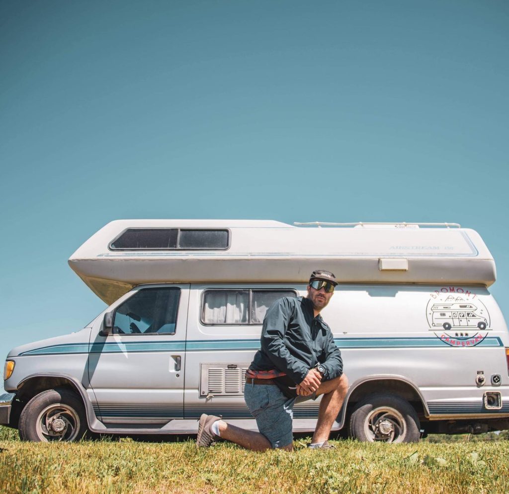 Olivier Marcoux de Bromont Campervan, à Brome-Missisquoi, par Visages régionaux