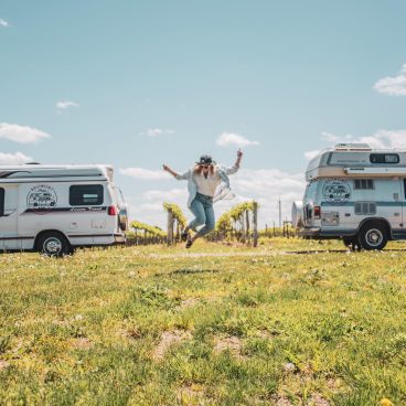 Olivier Marcoux de Bromont Campervan, à Brome-Missisquoi, par Visages régionaux