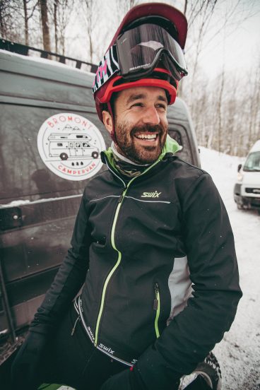 Olivier Marcoux de Bromont Campervan, à Brome-Missisquoi, par Visages régionaux